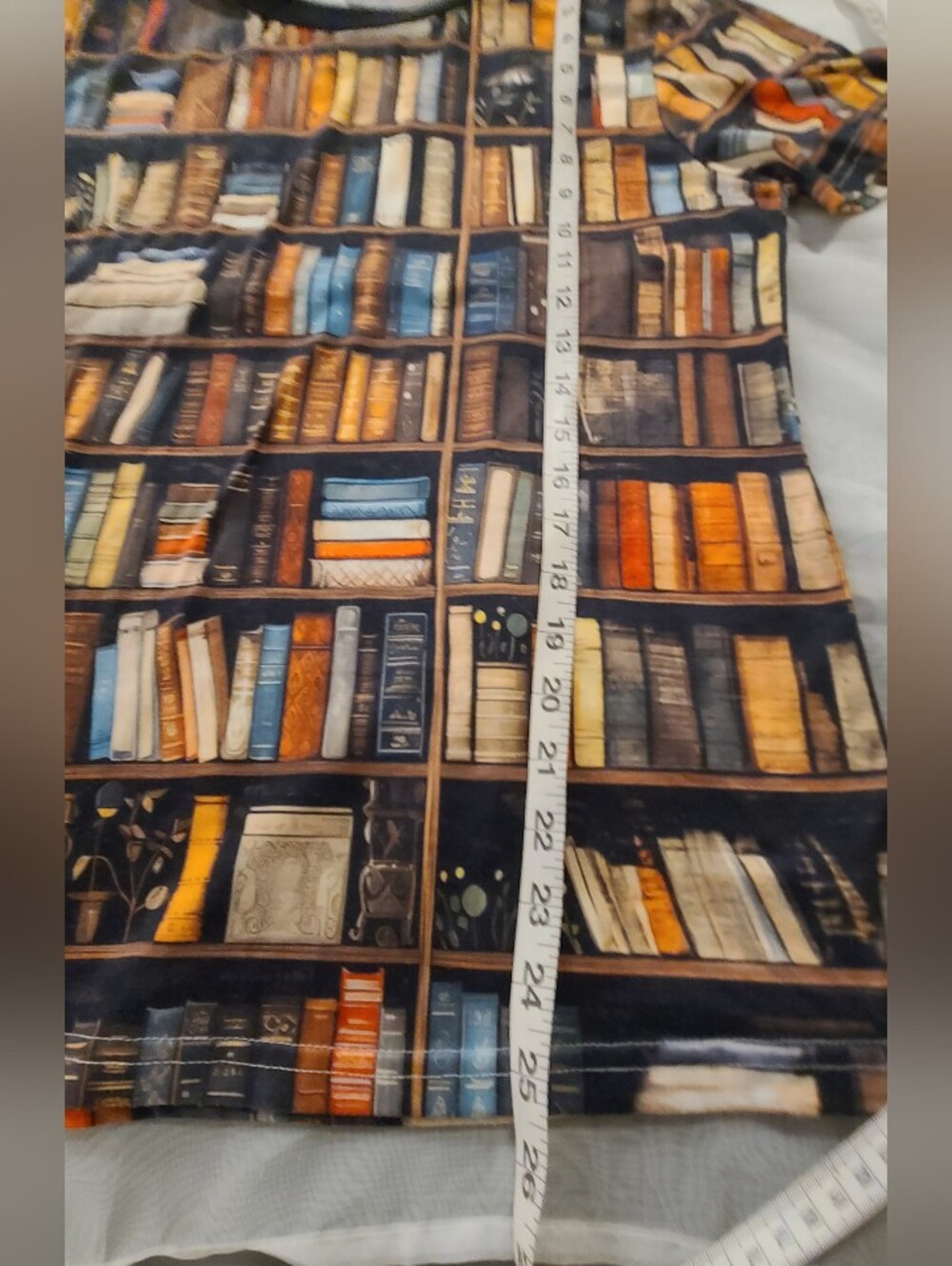 Bookprint Tee Shirt Size Small - Picture 7 of 8